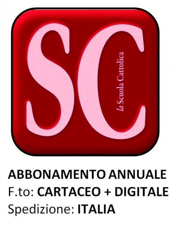 LA SCUOLA CATTOLICA - ITALIA Cartaceo + digitale 2020