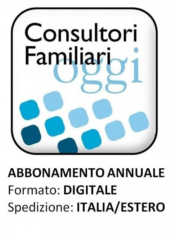 CONSULTORI FAMILIARI OGGI - Abbonamento digitale 2021