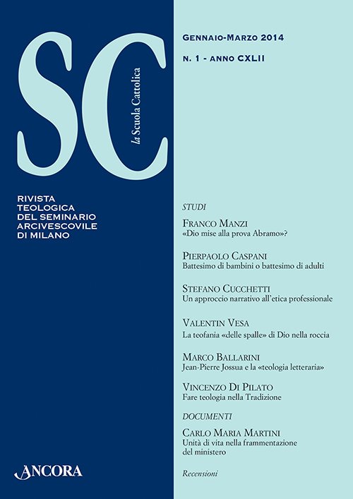 La scuola cattolica 1/2014