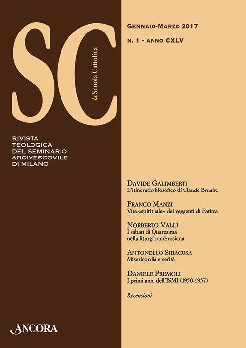 La scuola cattolica 1/2017