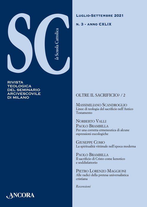 La Scuola Cattolica 3/2021