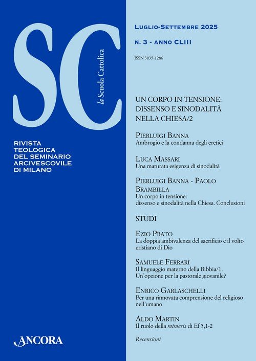 La Scuola Cattolica 3/2025