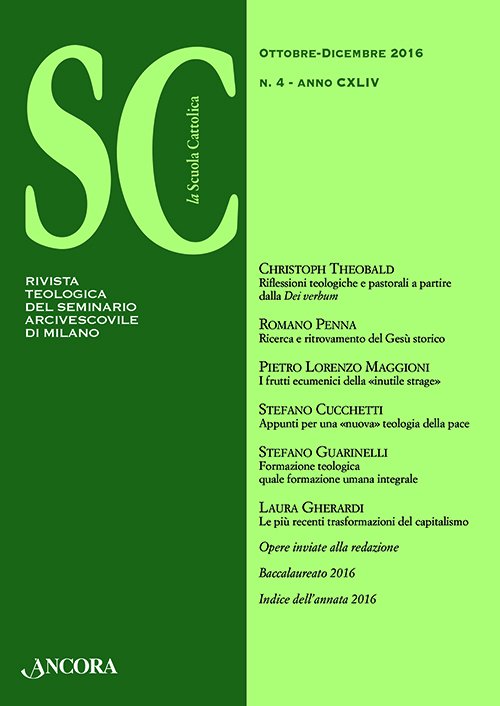 La scuola cattolica 4/2016