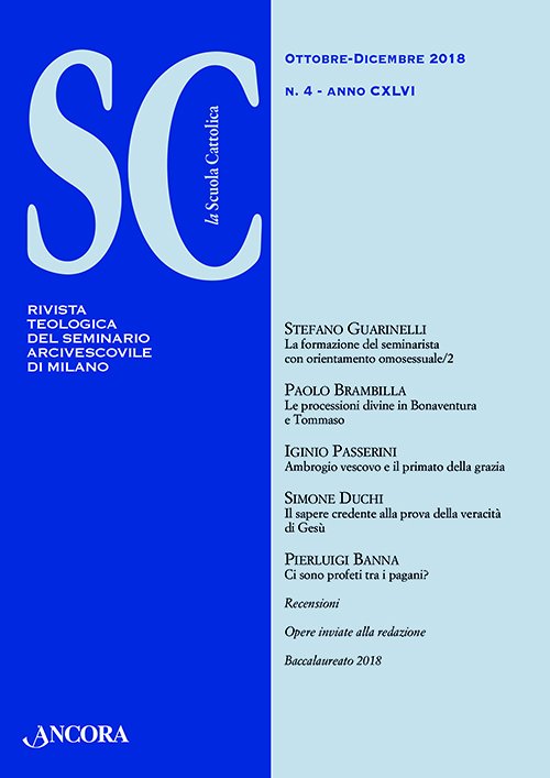 La scuola cattolica 4/2018