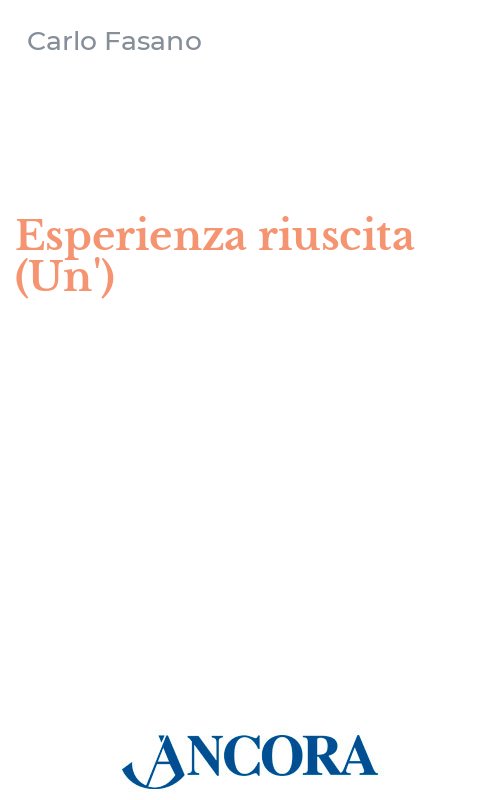 Un'esperienza riuscita