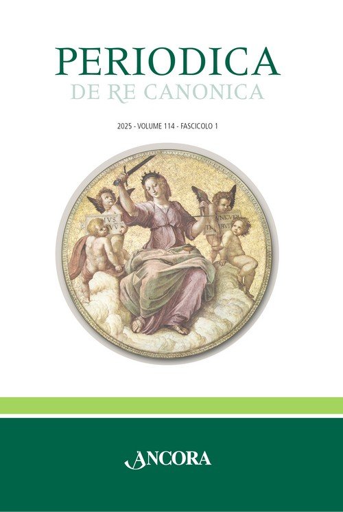 Periodica de re canonica 1/2025