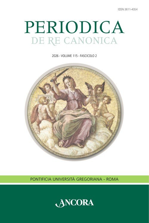 Periodica de re canonica 2/2026