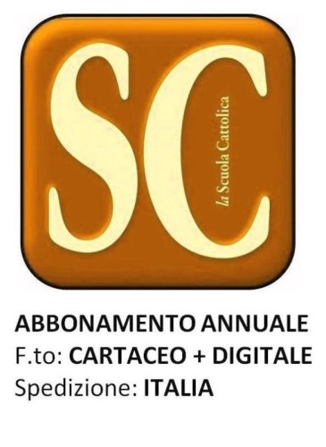 LA SCUOLA CATTOLICA - ITALIA Cartaceo + digitale 2024