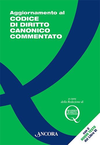 Aggiornamento al Codice di diritto canonico commentato