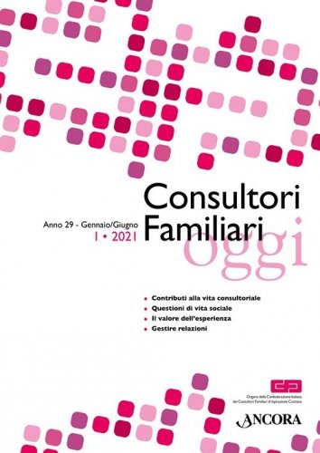 Consultori familiari oggi 1/2021