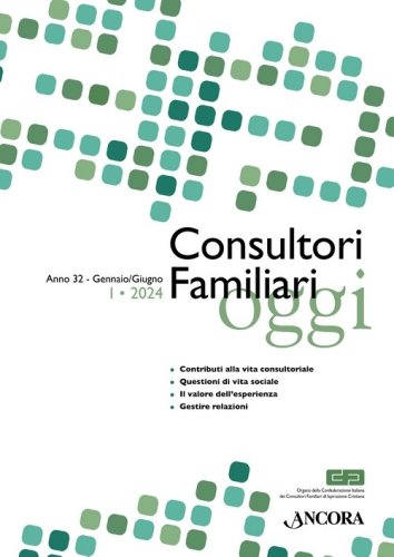 Consultori familiari oggi 1/2024