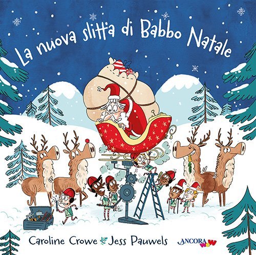 La nuova slitta di Babbo Natale