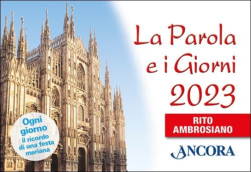 La Parola e i giorni 2023 - Rito ambrosiano