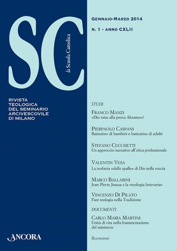 La scuola cattolica 1/2014
