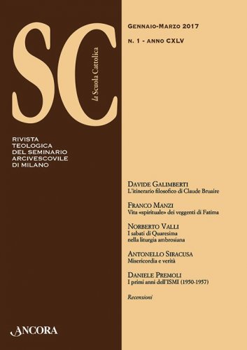 La scuola cattolica 1/2017