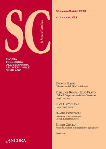 La Scuola Cattolica 1/2023