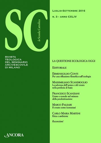 La scuola cattolica 3/2016