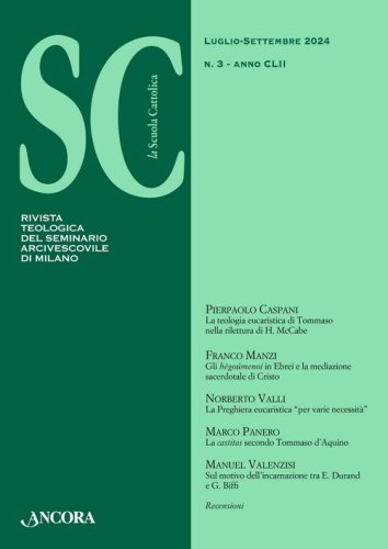 La Scuola Cattolica 3/2024