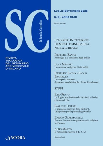 La Scuola Cattolica 3/2025