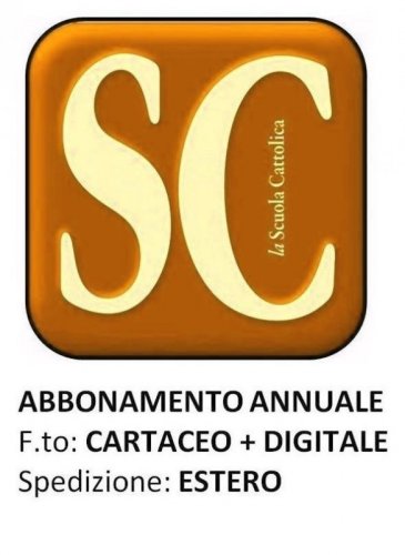 LA SCUOLA CATTOLICA - ESTERO Cartaceo + digitale 2023