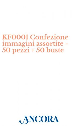 KF0001 Confezione immagini assortite - 50 pezzi + 50 buste