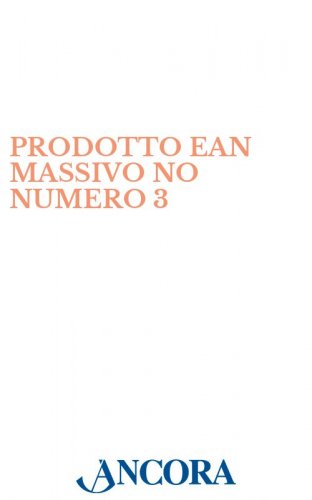 PRODOTTO EAN MASSIVO NO NUMERO 3