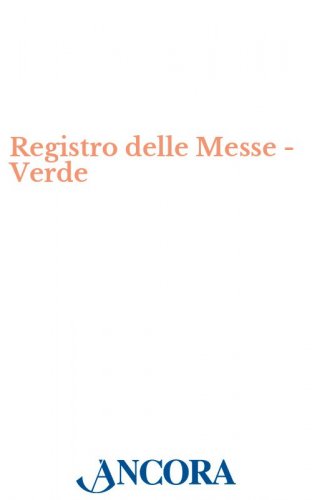 Registro delle Messe - Verde
