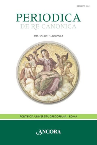 Periodica de re canonica 3/2026