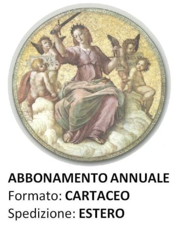 PERIODICA DE RE CANONICA - Abbonamento ESTERO cartaceo 2027