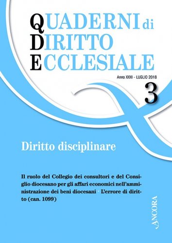 Quaderni di diritto ecclesiale 3/2018 - Allegato:Dimissioni_religioso